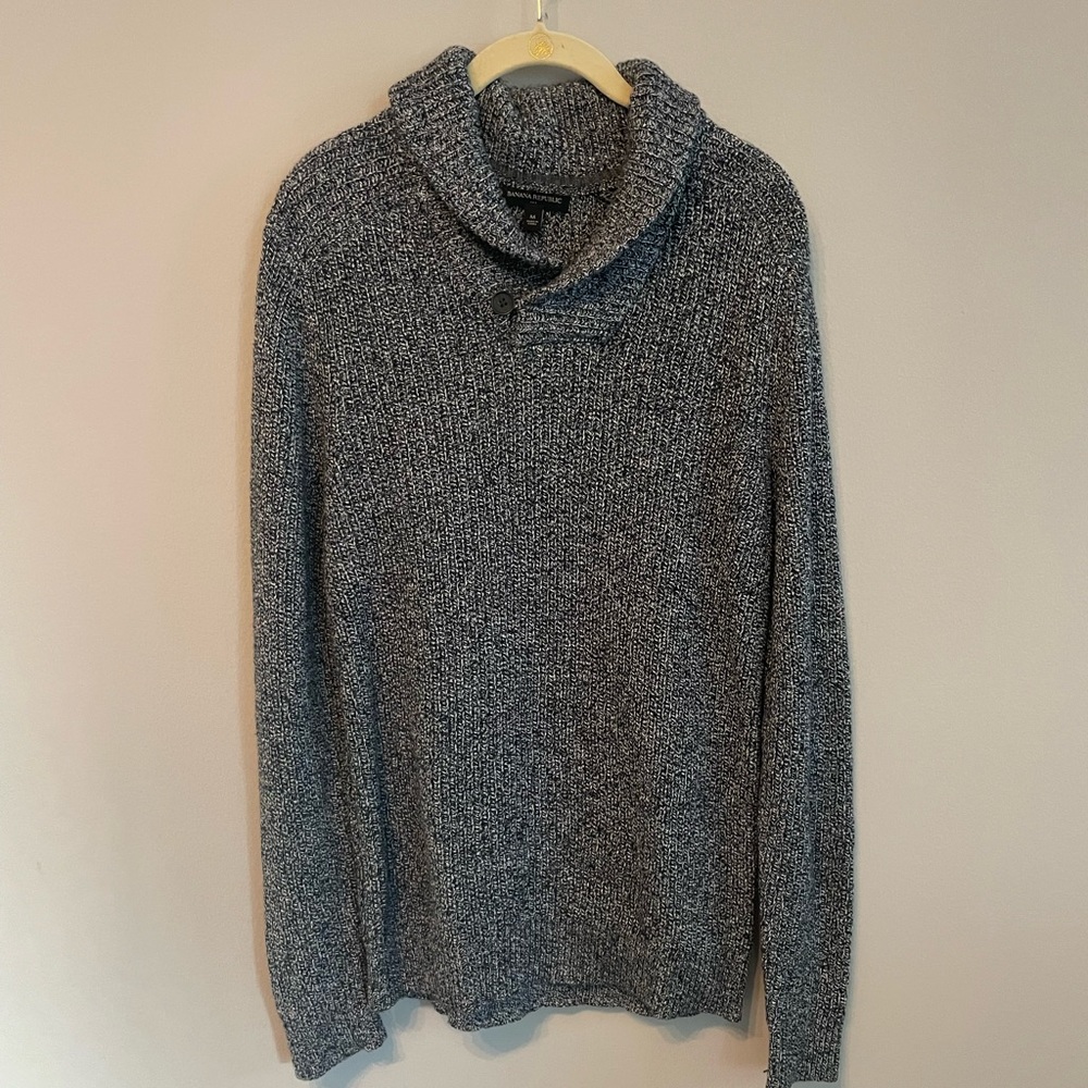 Mens Banana Republic Gray Cardigan, Size M